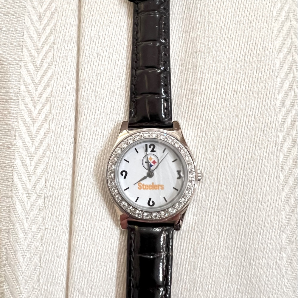 NEW Pittsburgh Steelers Watch With Case - Picture 3 of 14